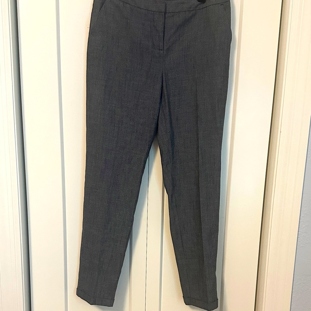 Chic Gray Women's Pants Halogen Size 4